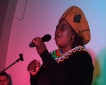 Still image from Well London - Newham Music Night, Agnes Lekoma Performance